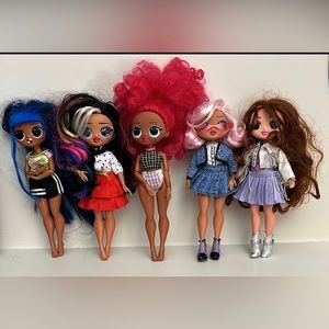 LOL Surprise OMG Doll Lot of 5